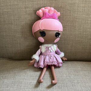Lalaloopsy Swirly Figure Eight Ice Skater Doll 12" No Skates Dark Complexion